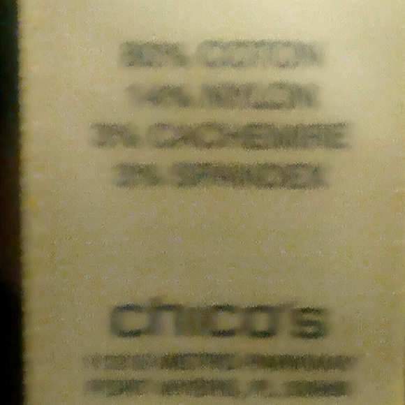 Chico Zenergy sweater size 1 - Picture 6 of 6